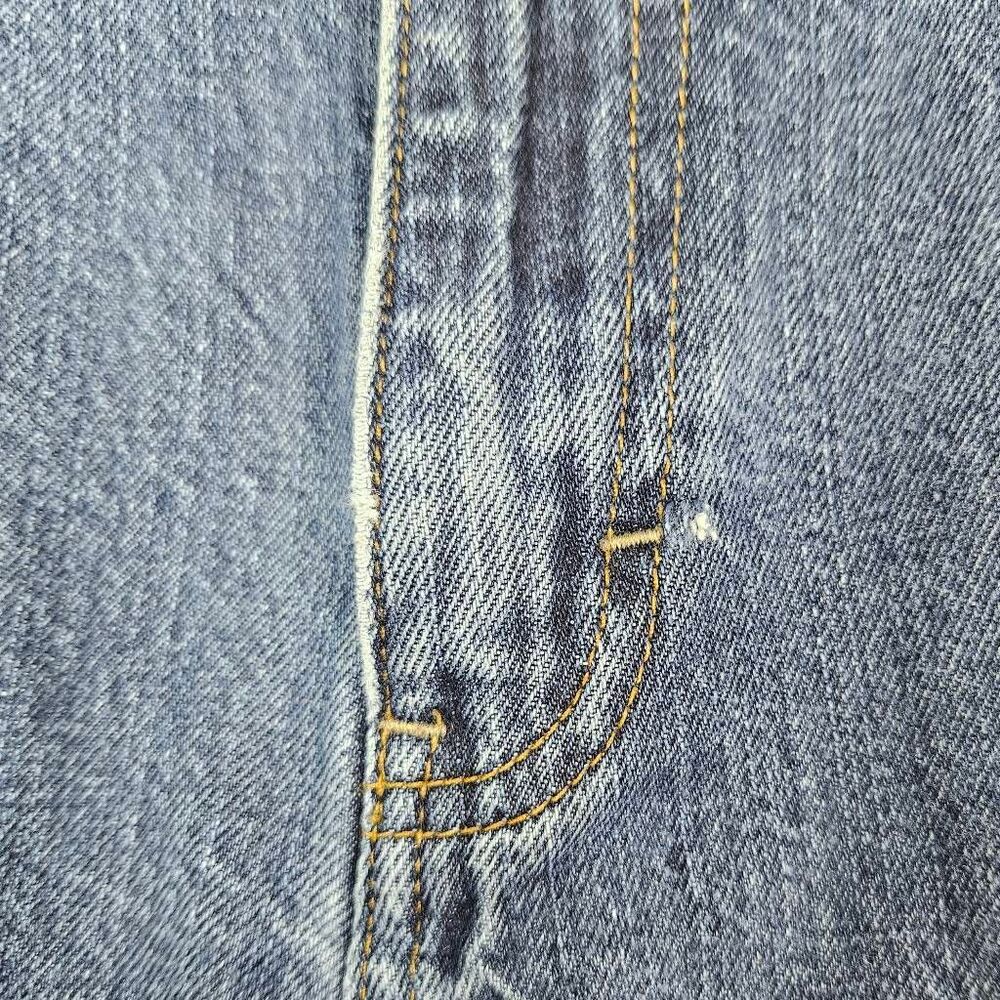 J. CREW The Driggs Men's Straight Leg Medium Wash Zip Fly Blue Denim Jeans 29x32 - Picture 4 of 8